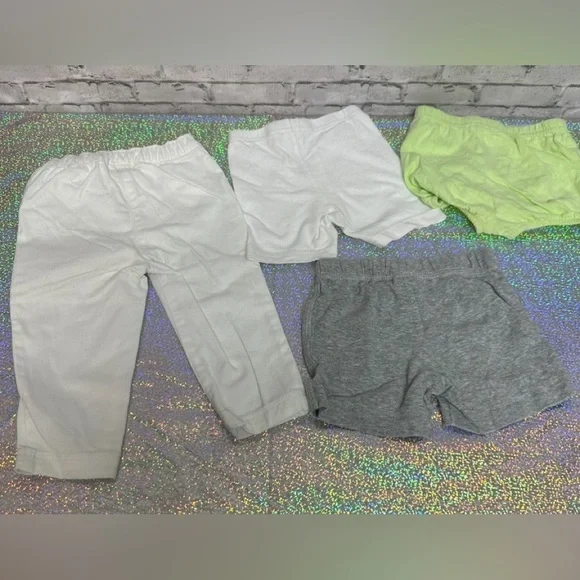 Girls Summer Clothes Size 6-9, 6-12 Months Lot of 9 Tops Shorts Pants 1 Piece - Picture 7 of 10